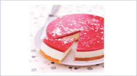 Cheesecake με φράουλα από το Canderel Green