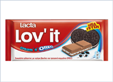 Σοκολάτα Lacta Lov' it Cream 'n' Oreo Mondelez