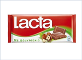 Σοκολάτα Lacta με φουντούκια Mondelez