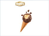 Παγωτό πύραυλος με αμύγδαλα Boss Almond Nestle