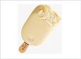 Παγωτό ξυλάκι με λευκή σοκολάτα Algida White Unilever