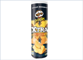 Πατατάκια Pringles με τυρί Xtra Cheesy με nacho cheese