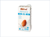 EcoMil Almond milk sugar-free calcium Bio 1 L